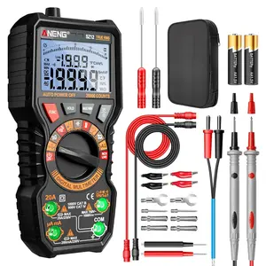 Multimeter,TRMS 20000 Counts Magnetic Digital Tester with High Resolution Auto Ranging MAX/MIN Voltmeter Measures AC/DC Voltage,Current,Resistance,Capacitance, NCV,Data Hold Amp for Automotive