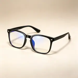 Blue Light Blocking Glasses Unisex Trendy Sports Eyewear Fashion Frame Anti Eye Strain Computer Screen Protection Lightweight Comfortable Daily Work Gaming Study Graduation Gift