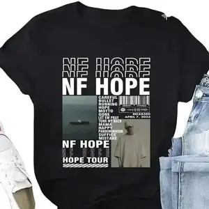 NF Hope Album Shirt, NF Hope Tour 2024 T-Shirt, NF Fan Gifts Shirt, Nf Hope Graphic T-Shirt, Nf Rapper Shirt, 2024 Nf Rapper Tour Merch, Full Size, Full Color Menswear Top