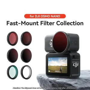 Dji Osmo Nano Quick-Release Filter Set, ND Filter, Protective Lens Kit for Dji Action Camera Accessories, Essential Sport Cam Accessory