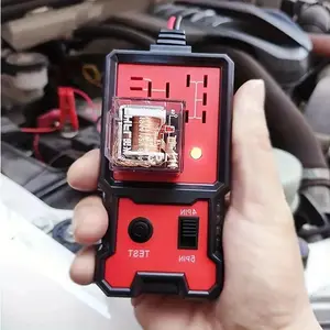 New Car Relay Tester Tool, 12V Car Relay Tester, Automotive Circuit Tester, Diagnostic, Durable Test and Measurement Tools, Vehicle Accessories, Truck Accessories, Automotive Scan Tool, Car Circuit Tester, Car Voltage Tester