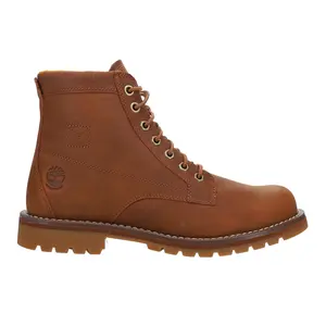 Timberland Mens Redwood Falls Waterproof Round Toe Lace Up Casual Boots Ankle - Brown