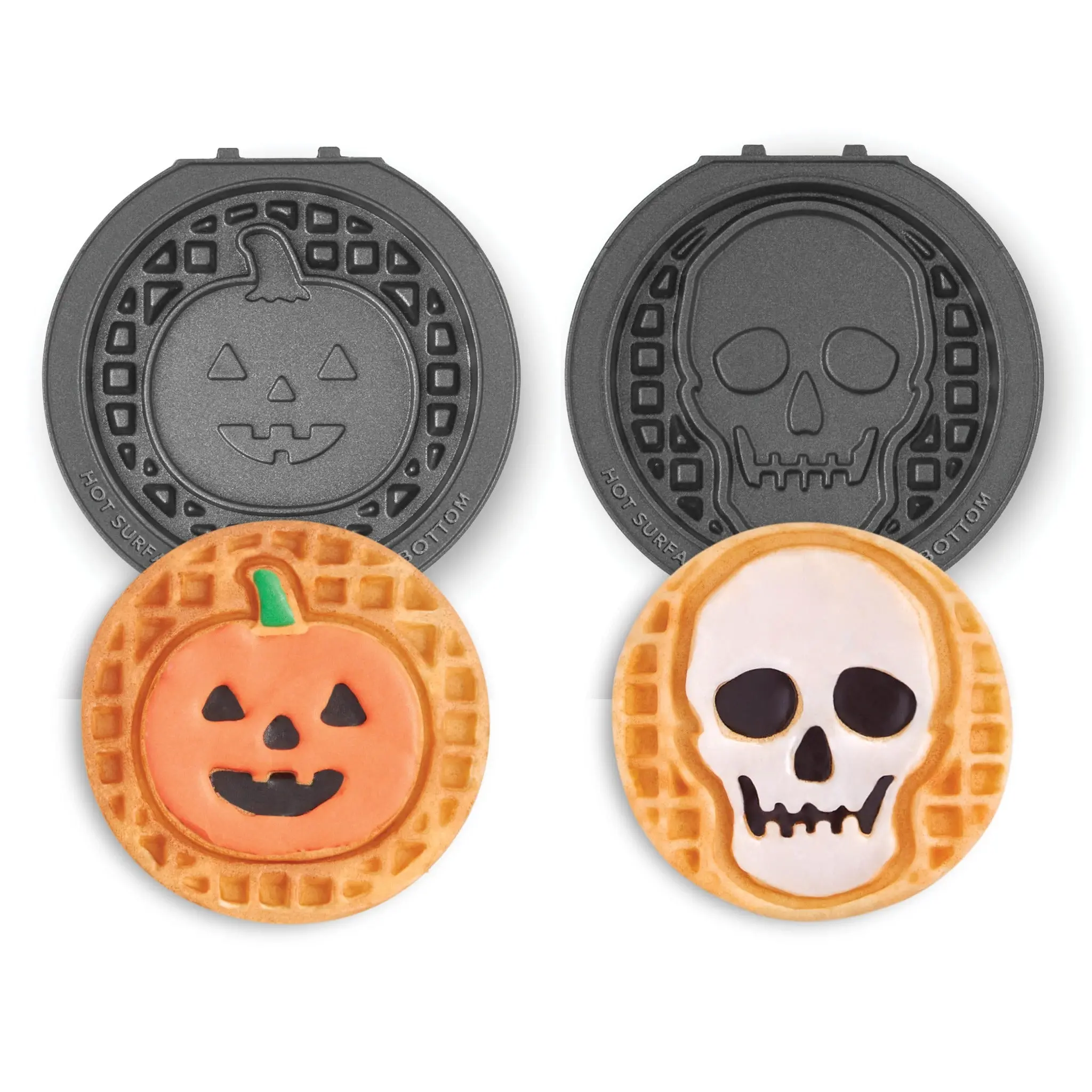 DASH MultiMaker® Mini System Reusable New 4-in Kitchen Cooking Accessory - 4 inches Removable Plate Sets, Heart & Star Seasonal Shapes, Dual Nonstick Surfaces, Easy-Swap Design for Quick Swaps, Household Appliance for Minis