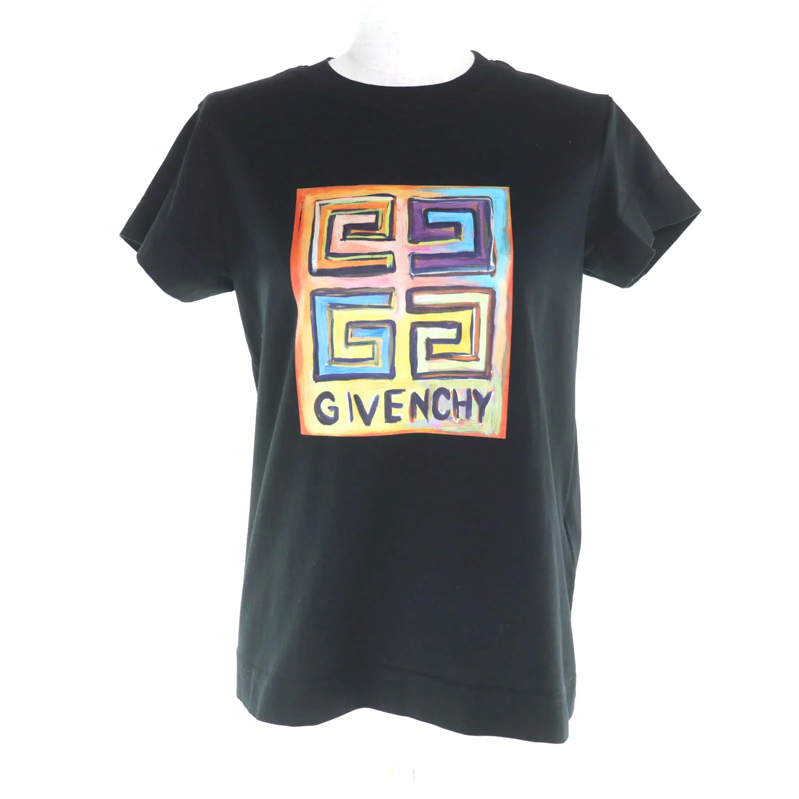 Pre-owned GIVENCHY Cotton Small Leather Goods Short Sleeve T shirt