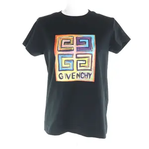 Pre-owned GIVENCHY Cotton Small Leather Goods Short Sleeve T shirt