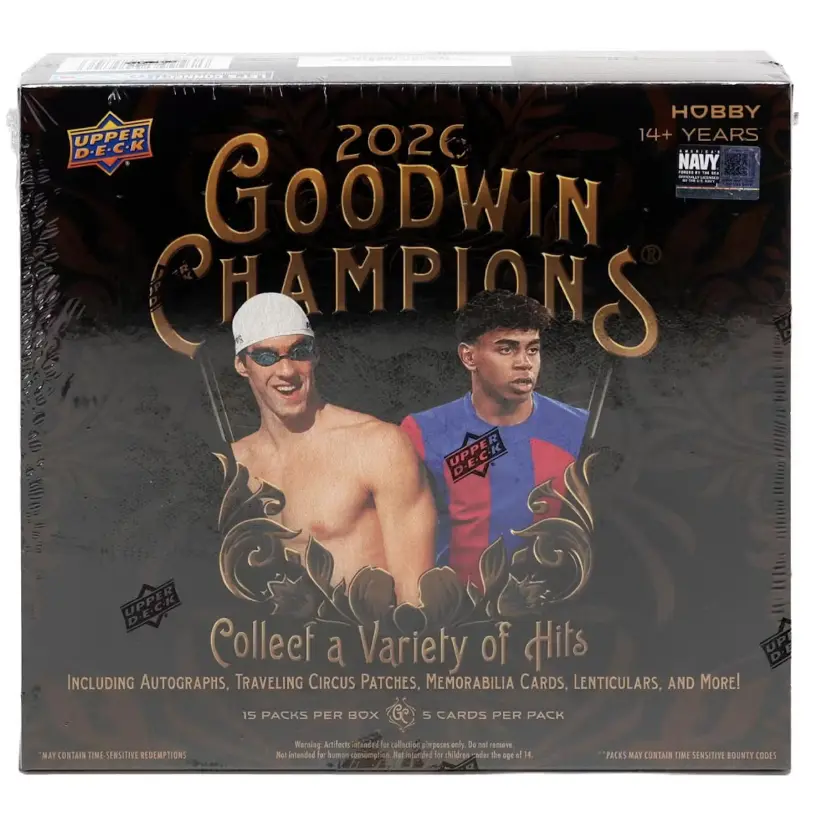 2026 Upper Deck Goodwin Champions Hobby Box