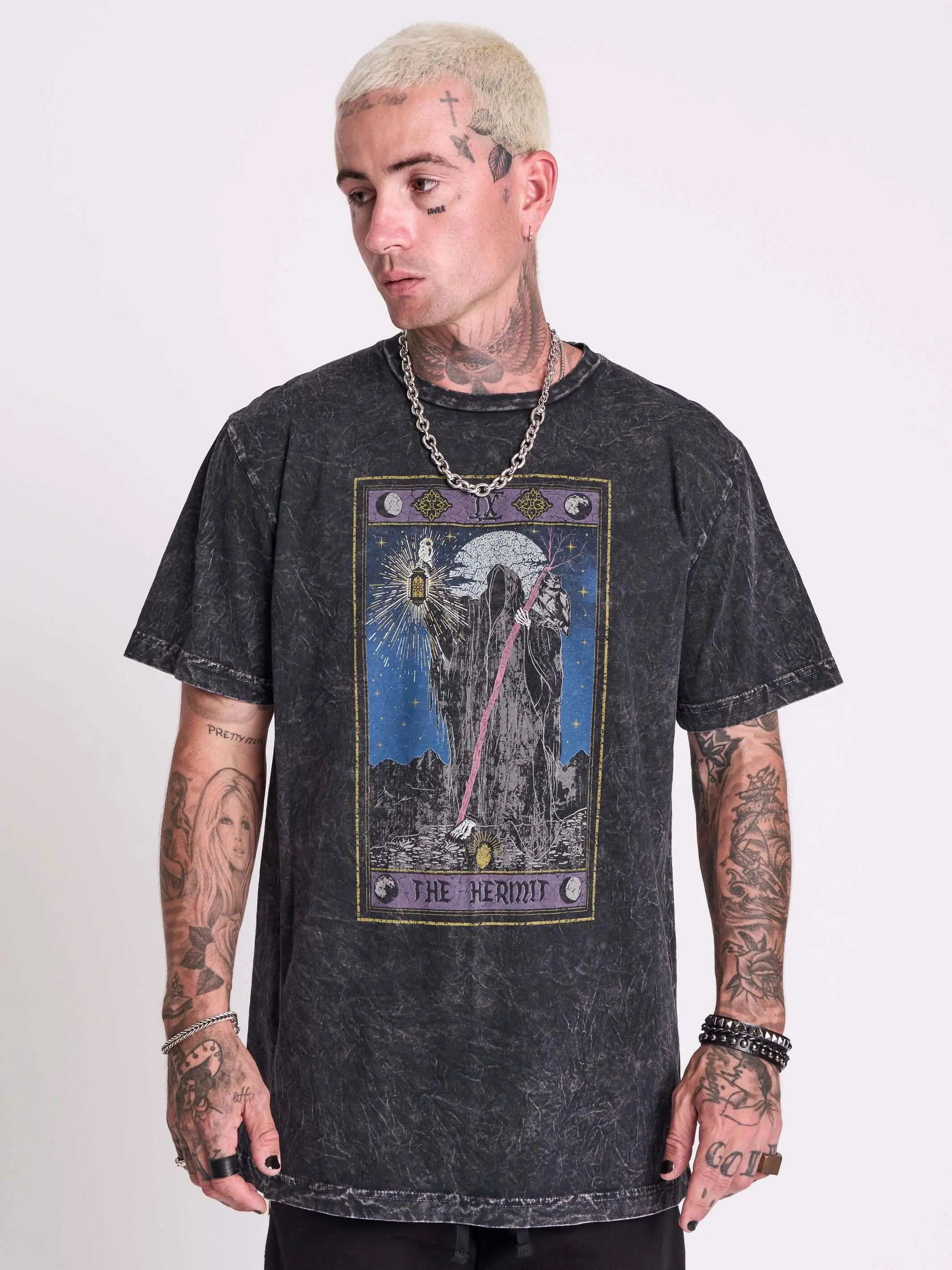 The Hermit Tarot T-shirt The Hermit Tarot T-shirt
