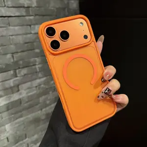 Matte Protective Case For iPhone 17 Air 16 15 11 12 13 14 Pro Max 16e 16 Plus Translucent Frosted Magnetic Cover Accessories Casing