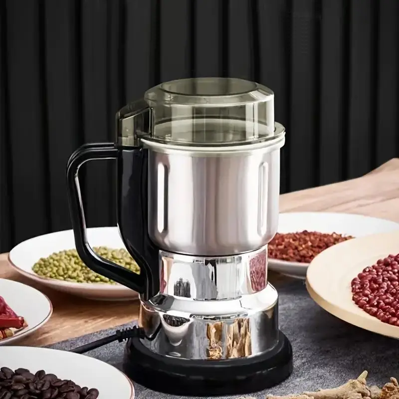 Summer Electric Coffee Grinding Machine, Household Small Electric Grinding Machine, Coffee Bean & Grain Milling Machine, Kitchen Appliances for Daily