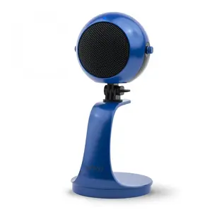 Webmic-B | USB Microphone with Desktop Stand in Royal Blue | Movo