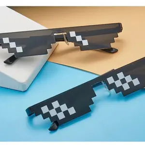 Thug Life Glasses Deal With It Sunglasses MLG Eyewear Unisex Meme Cool 8 Bit