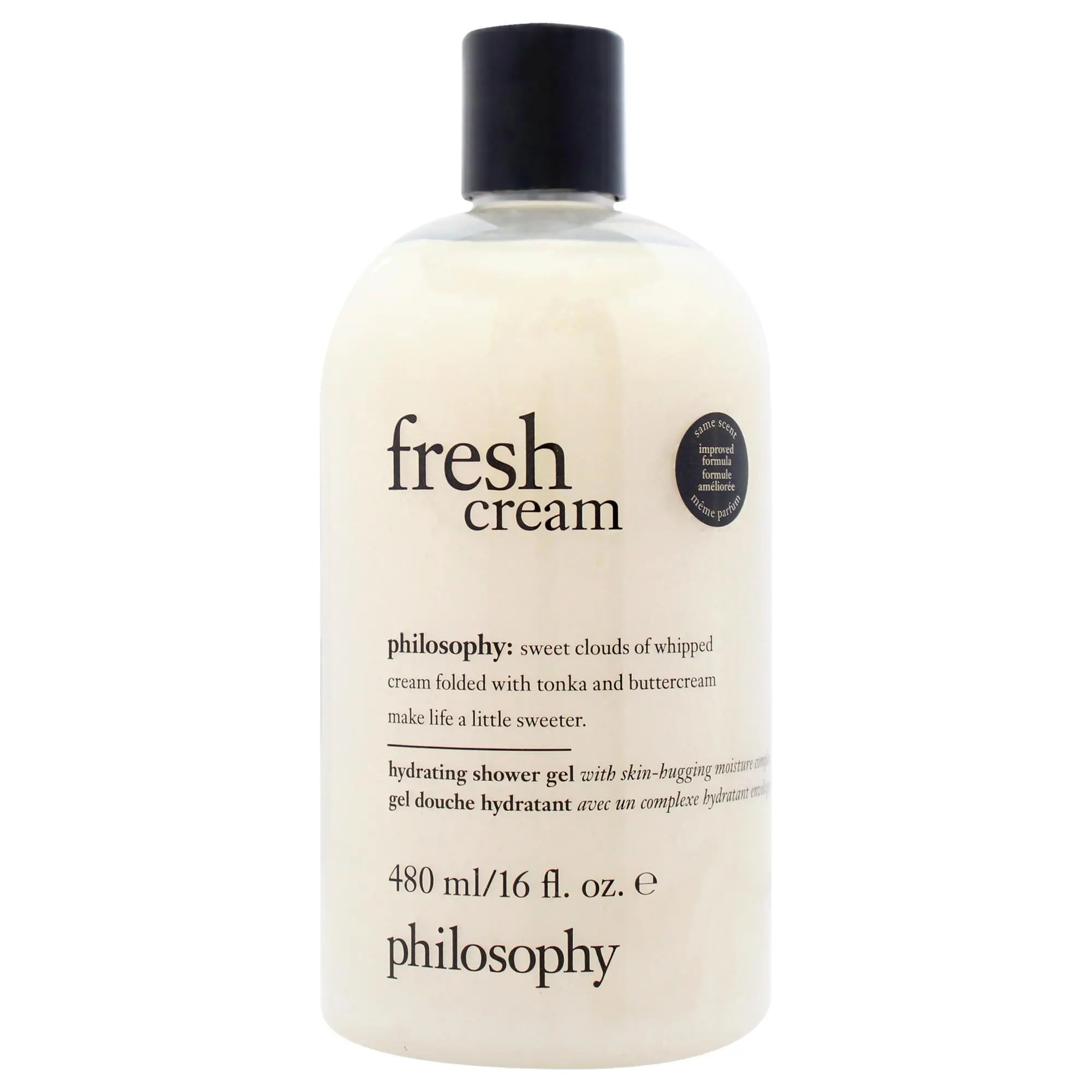 Fresh Cream Hydrating Shower Gel by Philosophy for Unisex - 16 oz Shower Gel