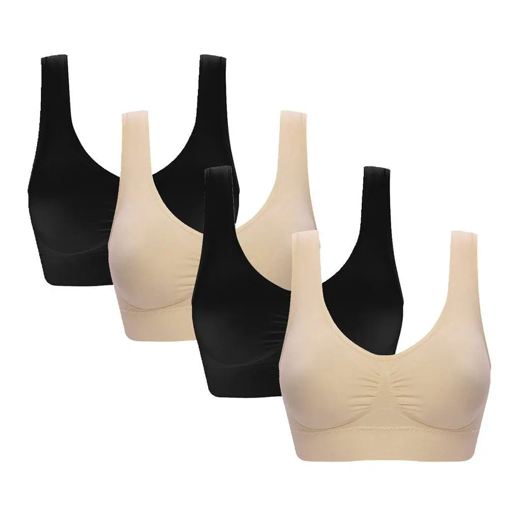 4 Pack:black*2 Beige*2