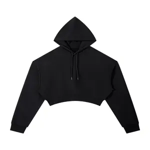 Essential Cropped Hoodie