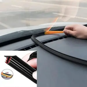 Auto Dashboard Sealing Strip Noise Sound Insulation Rubber Strips Universal for Weatherstrip Auto Accessories Car Interior Accessory Car Stickers Parts