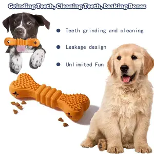 Dog Toothbrush Chew Toy Sticks Dental Care Cleaning Bones for All Size Dogs Puppies Safe Random Colors