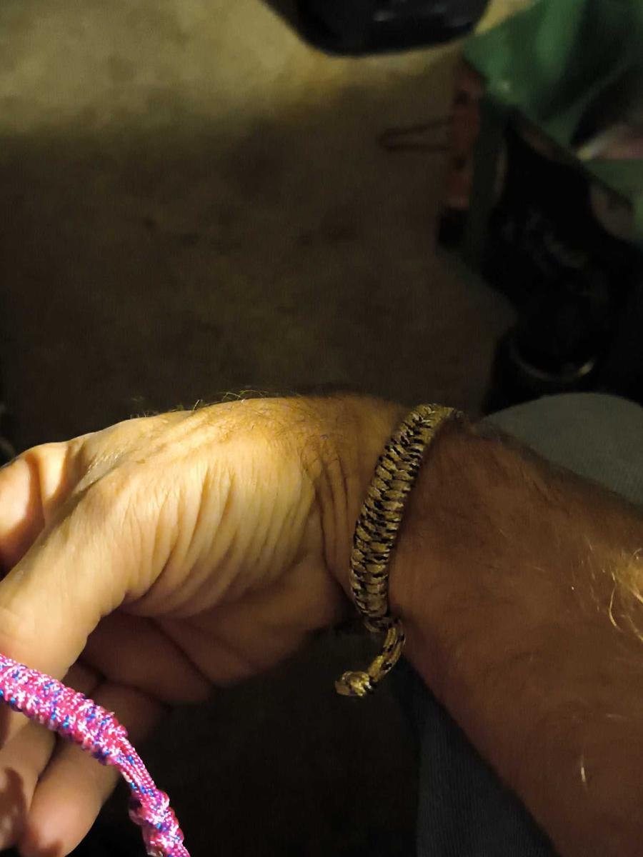 Item: “Jumbo Size”- Black Leather With Black Chain