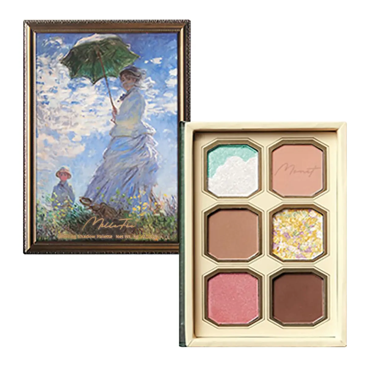 MilleFee Monet's Painting Eyeshadow Palette - Makeup Cosmetic