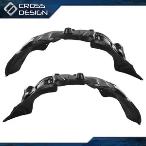 CROSSDESIGN Fender Liner Set Fit For 2009-2018 Dodge Ram R1500, 2019-2022 Dodge Ram R1500 Classic ,Front Driver & Passenger Side