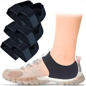 3 Pairs Velcro Heel Cover Velcro Heel Protector Heel Pad Heel Cushion Inserts Gel Heel Cushion Support for Plantar Fasciitis Beauty & Personal Care