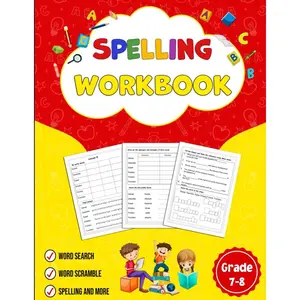 Spelling Workbook Grade 7- 8: Building Spelling Skills (Spelling Workbooks for children) Paperback – August 10, 2022