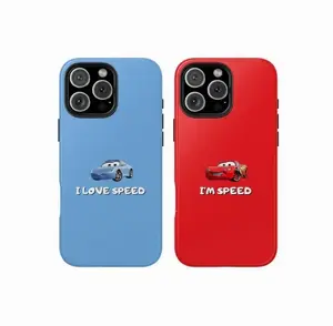 Lightning Mc Queeen Car 95 Phone Case | Cool Speed Car Design | Gift for Him iPhone Case for iPhone 7–17 Pro Max