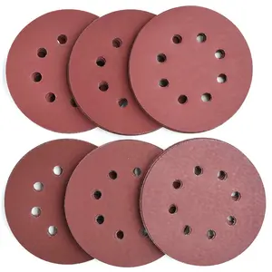 Hook and Loop Sanding Discs, 600/800/1000/1200/1500/2000 Fine Grits Sandpaper for Random Orbit Sander,
