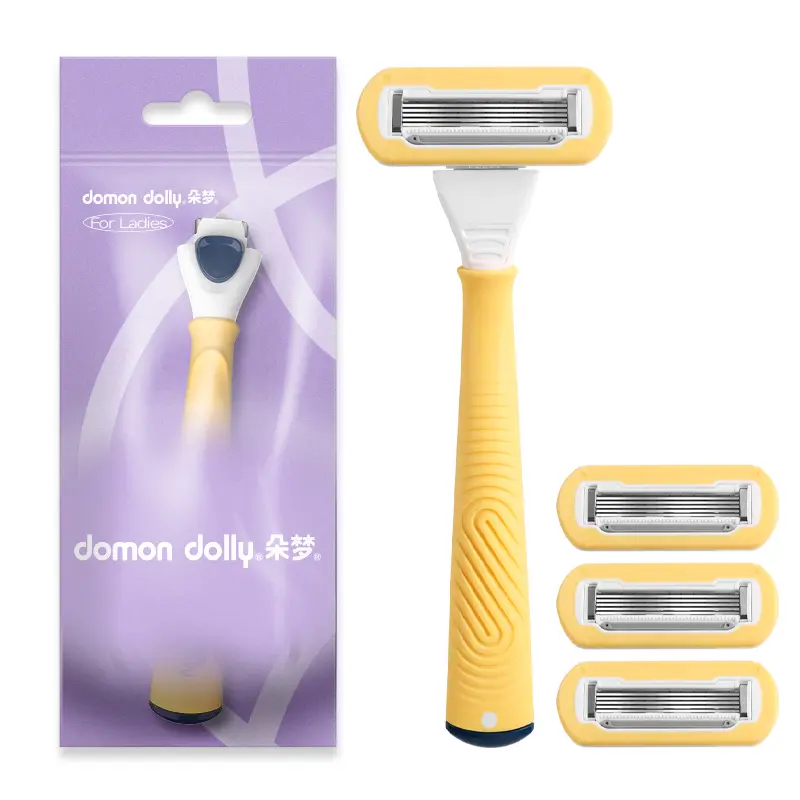 Domon dolly Silk Sensitive Women's Razor Blade Refills, 4 Count | 5 ...