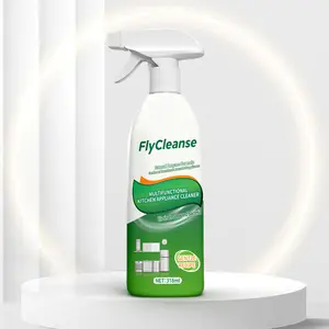 Fly Cleanse Natural Enzyme Formula Liquid Cleaner Gentle for Household Appliances & Easy Cleaning Solution, Kitchen, household items , toilet bowl cleaners, Universal Heavy Oil Stain Cleaner，318ml-M1