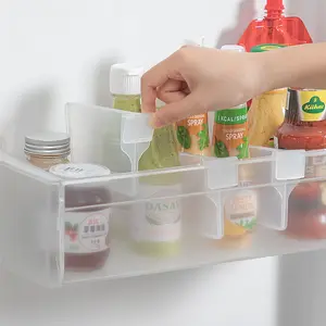 30 Counts Fridge Drawer Divider, White High-Quality Plastic Design for Anti-Fall & Durable ,Slide to Adjust for Different Sizes
