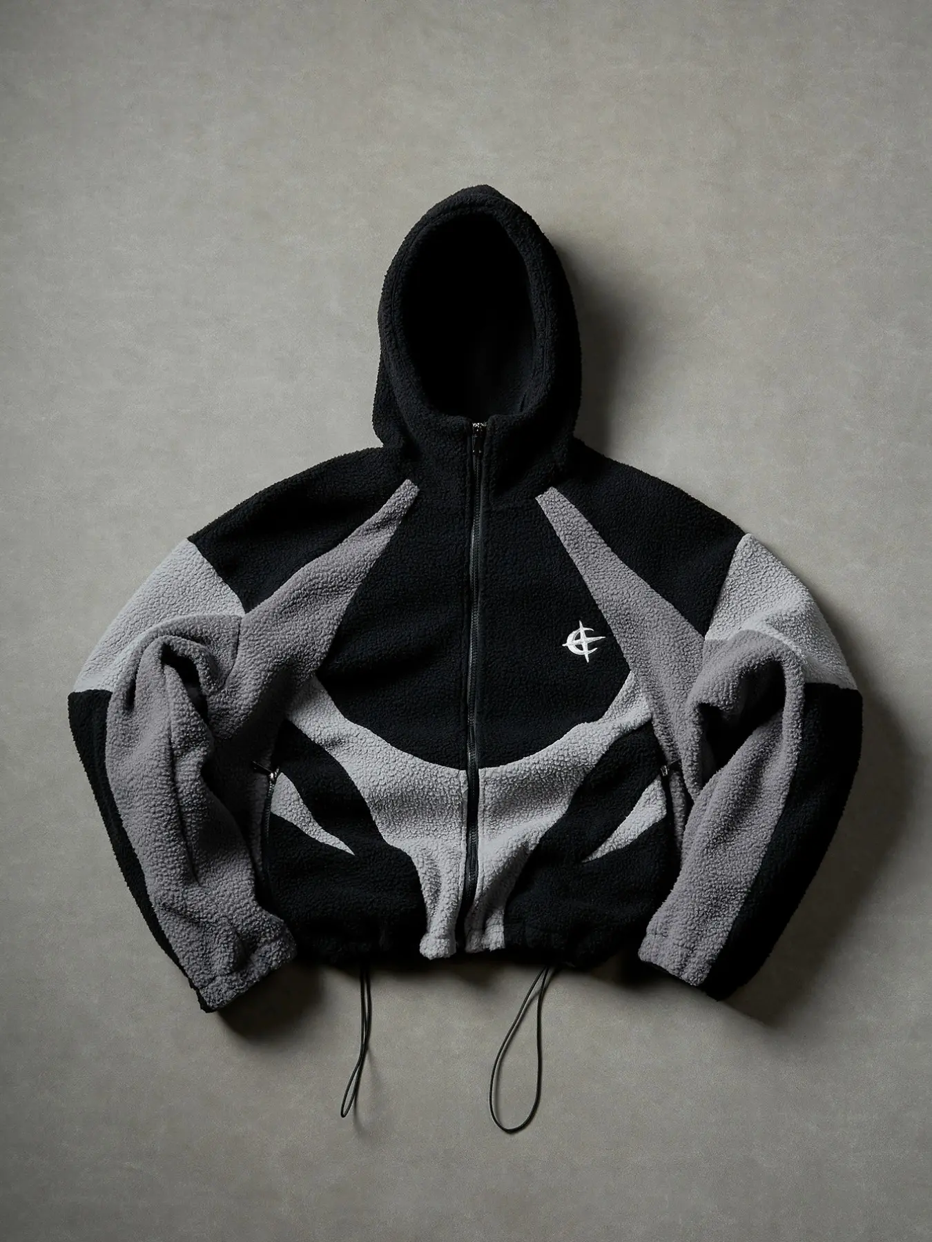 Men's Colorblock Fleece Hoodie, Heavy Hoodie, Street Fashion Hoodie, American Vintage Y2K Street Style Casual Zipper Pullover, Fall Winter Loose Fit Warm Jacket with Pockets