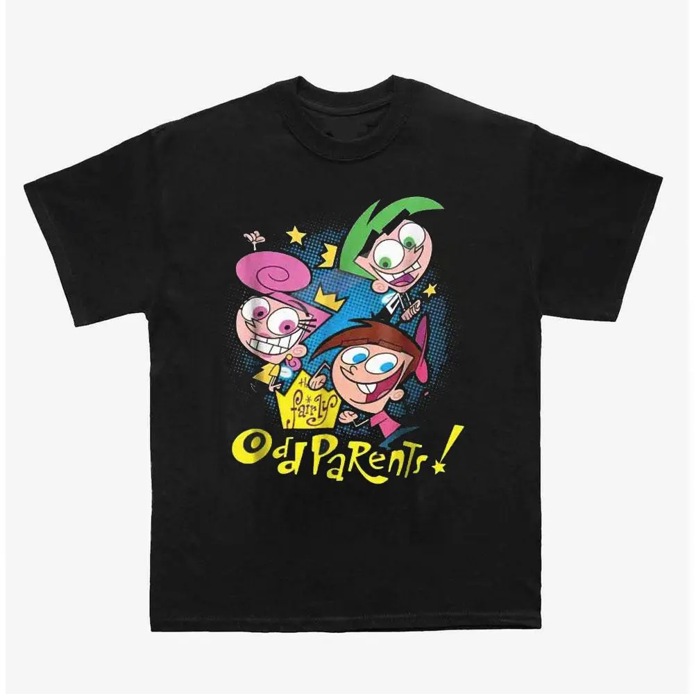 Fairly OddParents Graphic T-Shirt, Classic Animated Comedy Tee, Unisex Cartoon Streetwear
