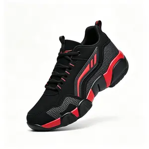Men’s sports running shoes, breathable mesh walking shoes, non-slip gym training shoes, outdoor sports casual shoes, non-slip and wear-resistant outdoor shoes