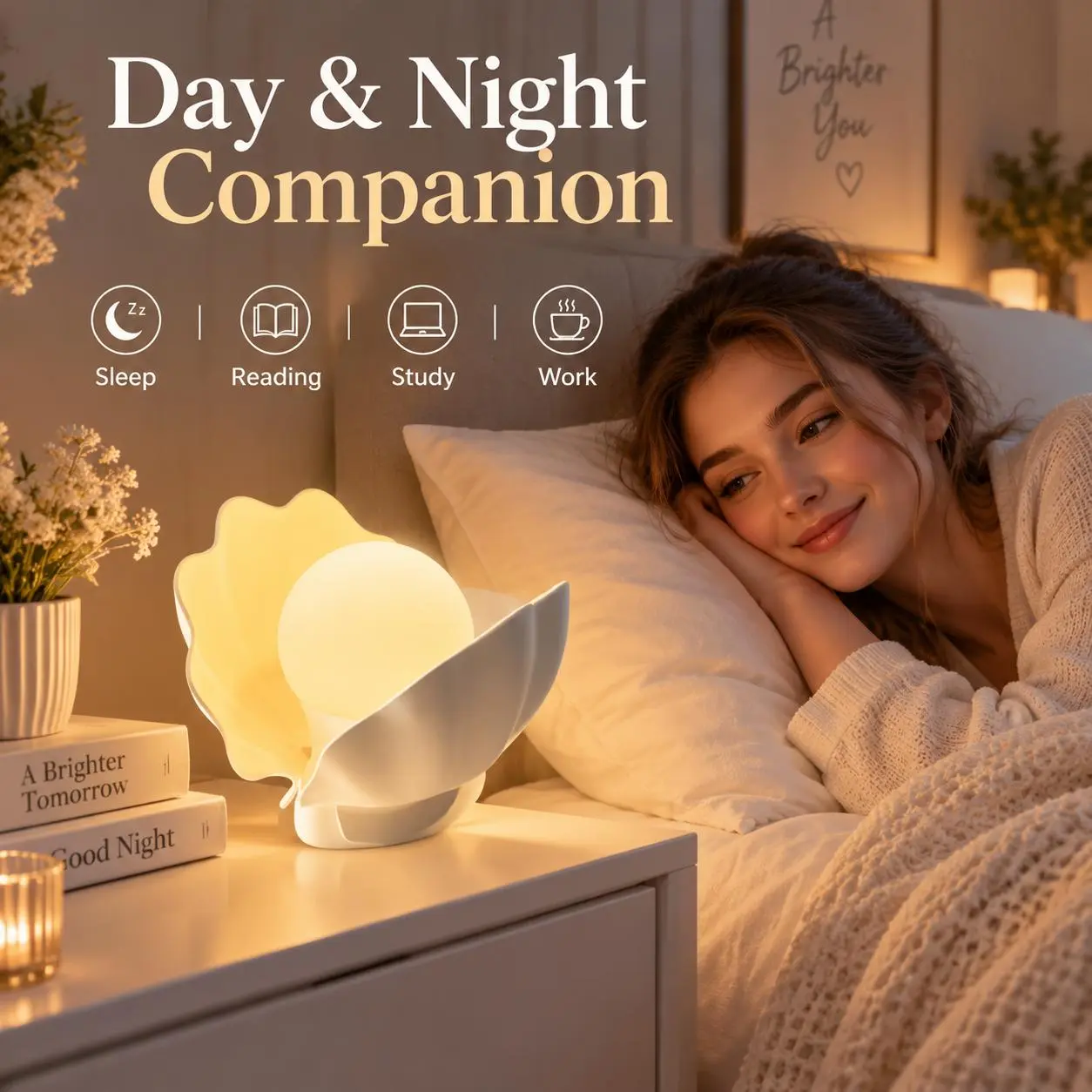 Shell Pearl Lamp