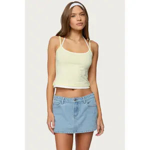 Roya Layered Halter Tank Top