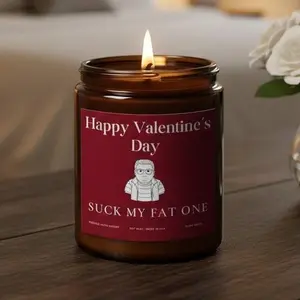 Funny Rude Candle, Suck My Fat One Candle, Stranger Things Inspired Gift, Cheeky Adult Humor Candle, Gag Gift for Him Her, Valentine Gift