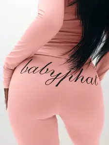 BABYPHAT Women's Pull On Flare Leggings Wide Leg Pants High Waist Bootcut Stretch Comfortable Casual Lounge Everyday
