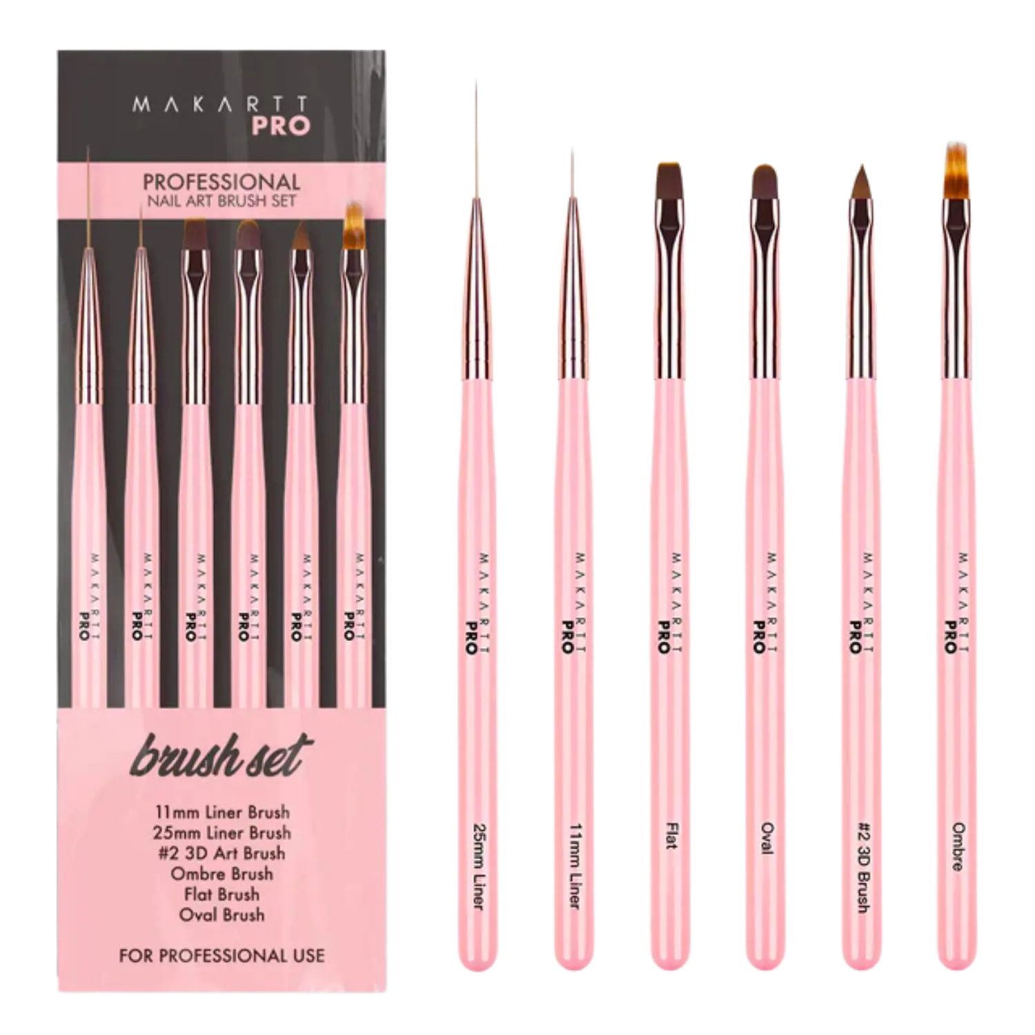 Professional Nail Art Brush Set Professional Nail Art Brush Set