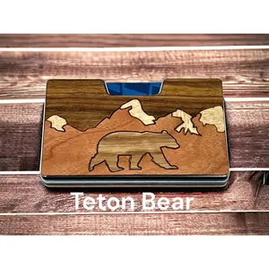 Teton Bear Wallet| Designer Wallets for Men