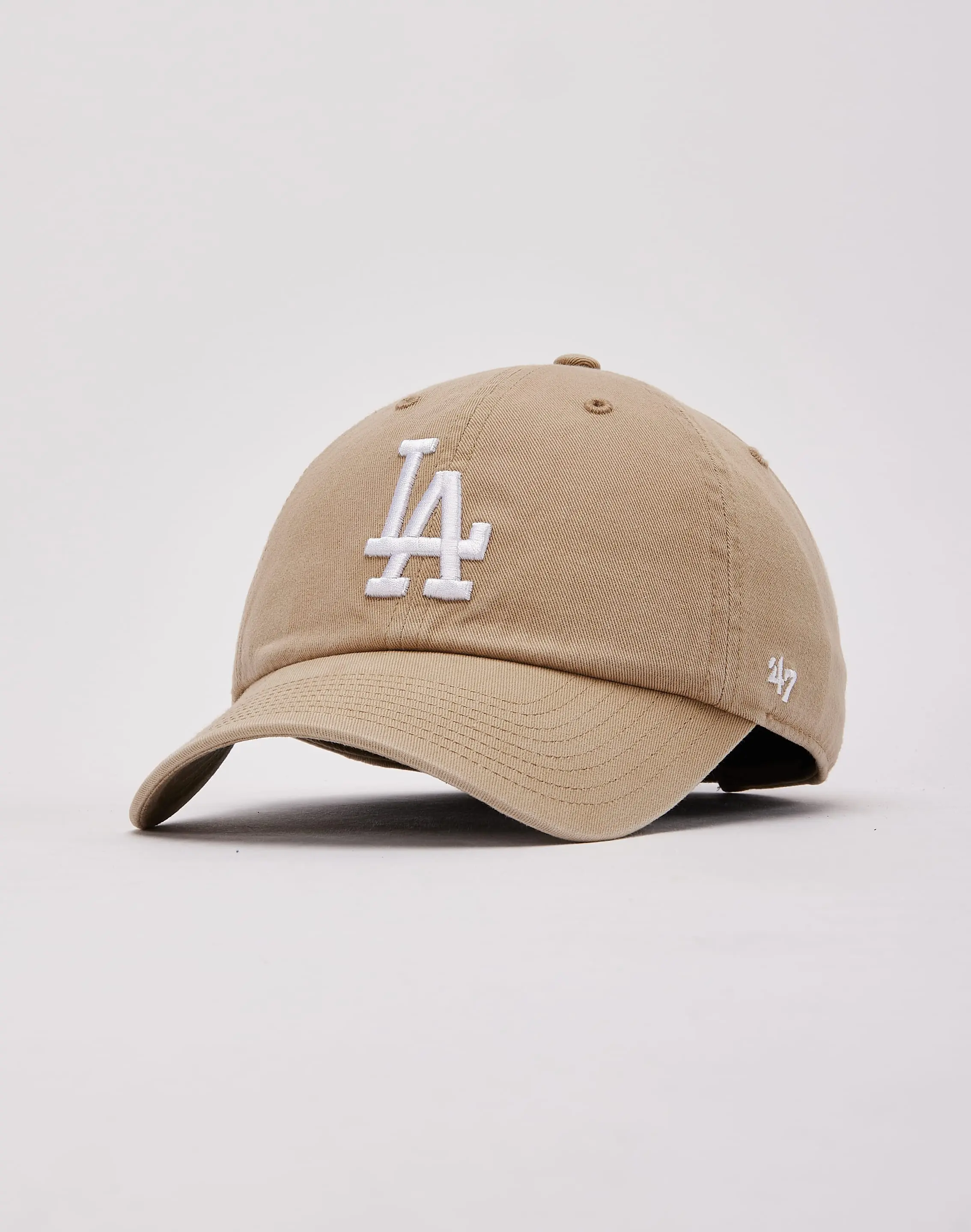 Mens 47 Brand MLB Los Angeles Dodgers Clean Up Hat