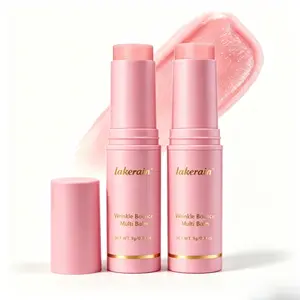 2PCS Pink Collagen Volume Multi Balm - Multi-Function Stick with Volufiline & NAD, Firming Anti-Aging Moisturizer for Fine Lines, Eyes, Neck, Dry Lips, Lip Care Routine