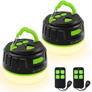 LED Camping Lantern Rechargeable with Remote Control - 1000LM 150H Runtime Tent Light, 5200mAh Water-Resistant  Light for Hurricane Power Outages, Hiking