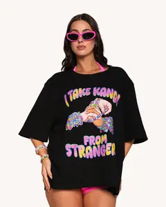 Kandi from Strangers Oversized Graphic T-shirt