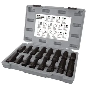 Perform Tool M994 Locking Lug Nut Master Key Set - Black Oxide