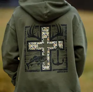 Youth & Toddler Cross Camo Hunting and Fishing Kids Hoodie, Southern Boy Co Tee, Toddler Boy Clothing Stuff, Boy Sweatshirt, Youth Hoodie, Gift For Son Youth Clothing Shirt For Boy & Girl GIUS4