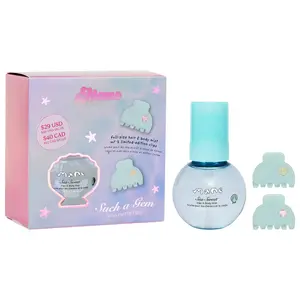 Such a Gem Gift Set - Sea Sweet Hair & Body Mist with Exclusive Shell Clips - Floral Gourmand Fragrance - Limited Edition Holiday Set - $38 Value