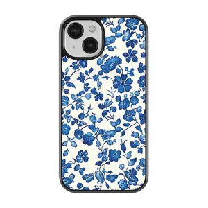 Ditsy Vintage Blue Floral Phone Case