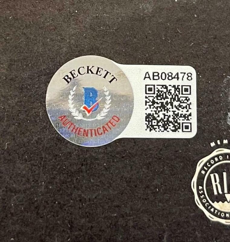 Paul McCartney of The Beatles Authentic Autographed Vinyl Record