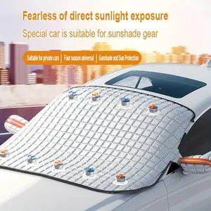 LEIBOO Car Windshield Summer SunShade , Suitable for WinterWeather Protection & Summer sunshade - Summer gift!
