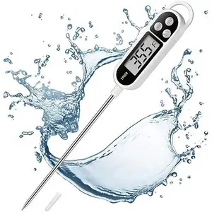 Digital Instant Read Meat Thermometer Kitchen Cooking Food Candy Thermometer for Oil Deep Fry BBQ Grill Smoker Thermometer